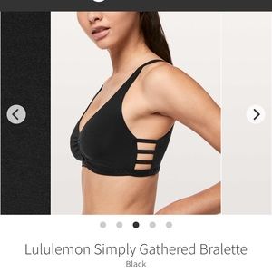 Lululemon Simply Gathered Bralette – 3 Pack